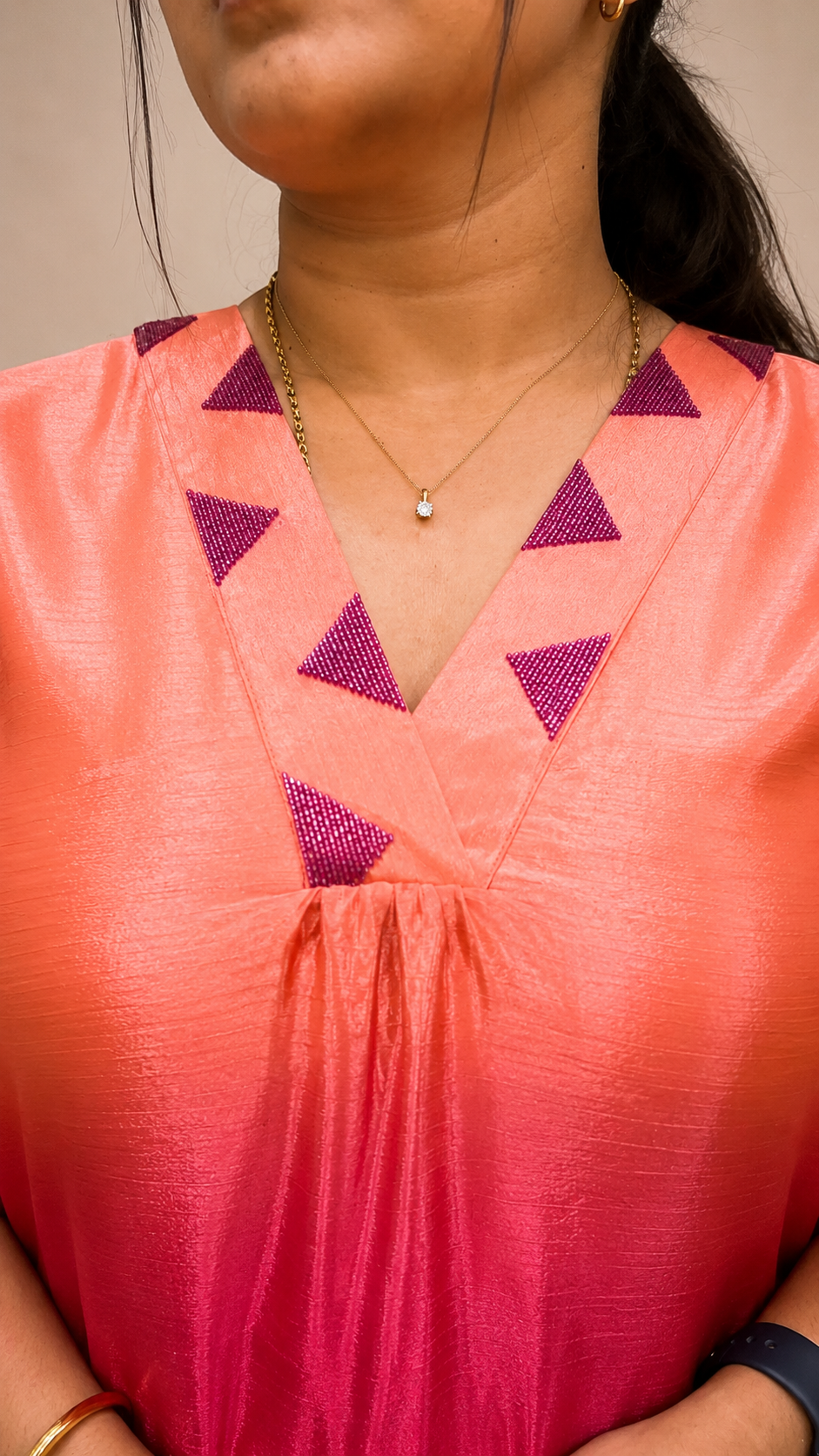 Ombre pink